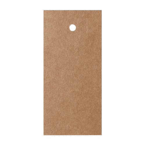Kraft Long Label Tag Mockup