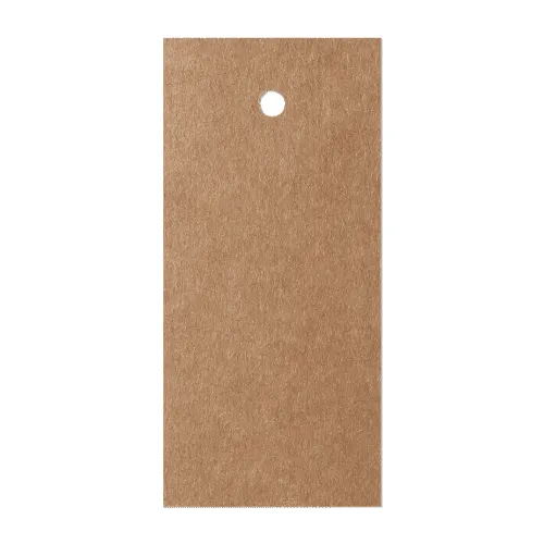 Kraft Long Label Tag Mockup