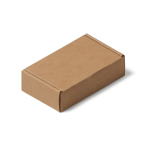 Closed Mailer Box Mockup 9x6x2