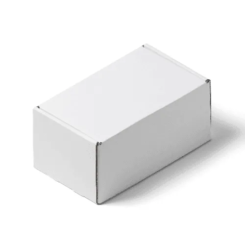 Closed Mailer Box Mockup 6x4x3