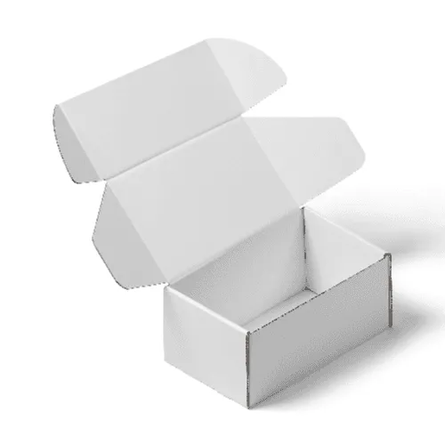 White Mailer Box Mockup (Open)