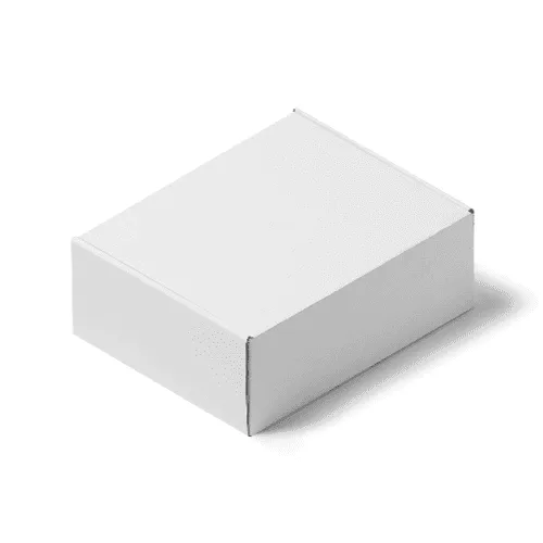 White Mailer Box Mockup 7x5x2