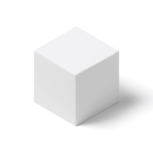 Square Product Box Mockup