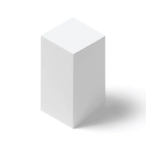 Isometric View Product Box Mockup