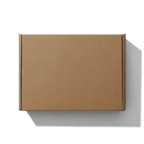 Top Kraft Mailer Box Mockup