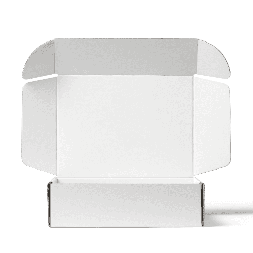Open Lid Mailer Box Mockup