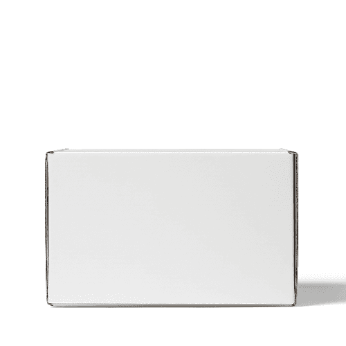 Mailer Box Mockup 6x4x3 (Front View)