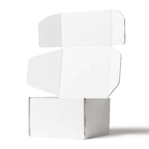White Mailer Box Mockup