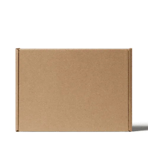 Kraft Mailer Box Front Mockup