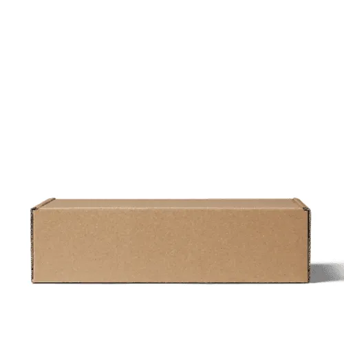 Front Kraft Mailer Box Mockup