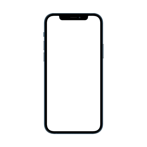 iPhone 12 Pro 6.1" Mockup Front View