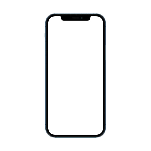 iPhone 12 Pro 6.1" Mockup Front View
