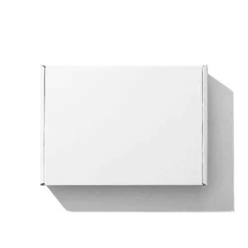 Mailer Box Mockup Upside View