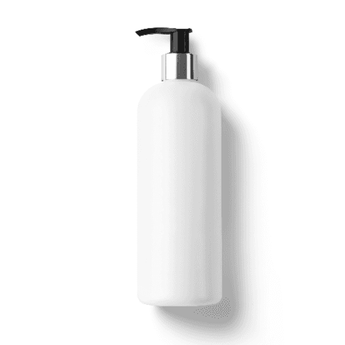 Medium Plastic Pump Bottle Mockup