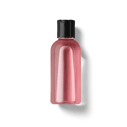 Pink Cosmetic Bottle Mockup