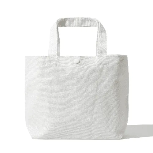 White Fabric Bag Mockup