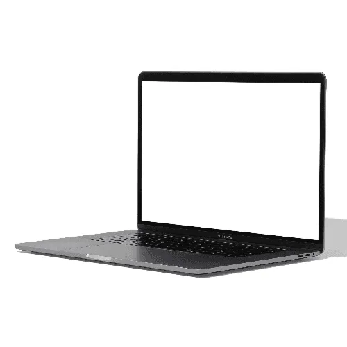MacBook Pro Mockup Right View