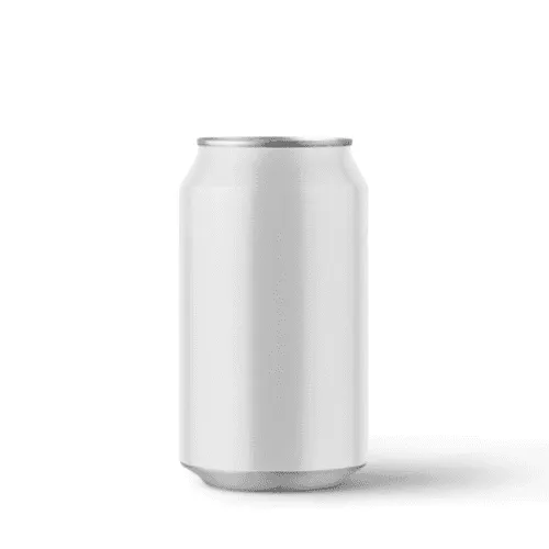 Matte Aluminium Can Mockup
