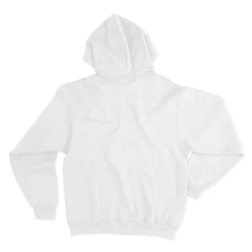 Pullover Hooded Sweatshirt Mockup Back Side