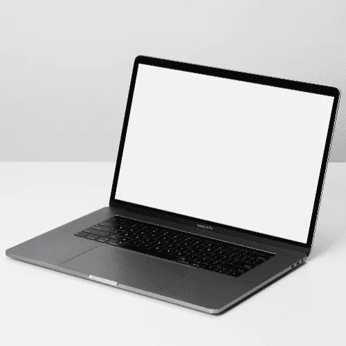 MacBook Pro Mockup Right View