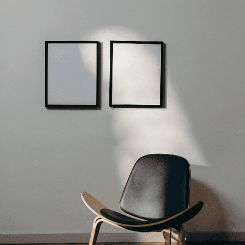 Two Frame Poster Mockup