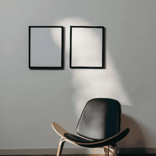 Two Frame Poster Mockup