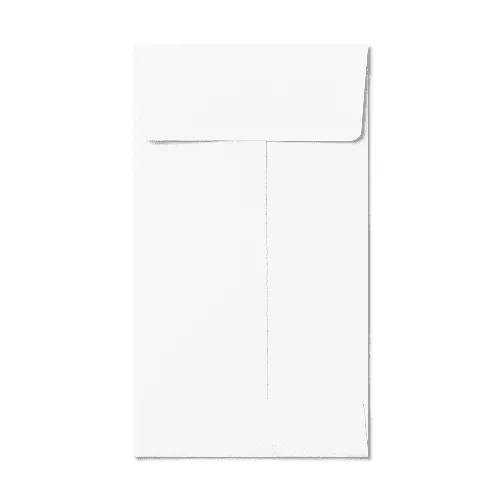 Open End #5 1/2 Coin Envelope (80x140mm) White