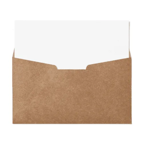 Regular #6 Envelope (92x165mm) Kraft