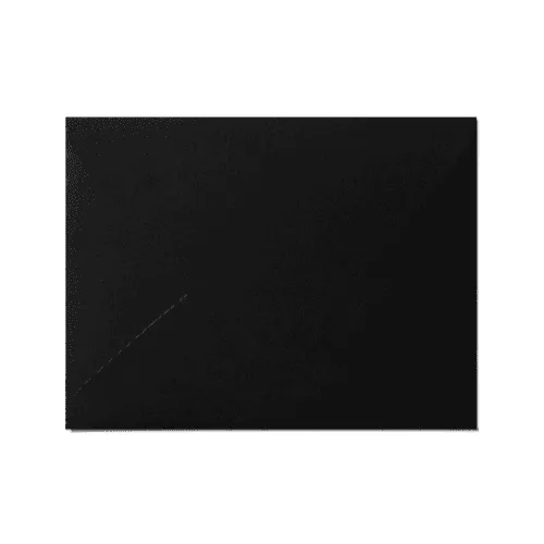 A2 Closed Envelope with Counter Flap (111x146mm) Black