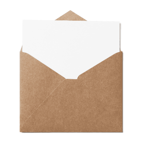 Open Pointed Flap 4 Bar Envelope A1 (92x117mm) Kraft