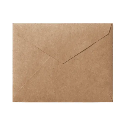 Pointed Flap 4 Bar Envelope A1 (92x117mm) Kraft