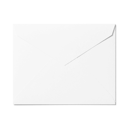 Close Pointed Flap 4 Bar Envelope A1 (92x117mm) White