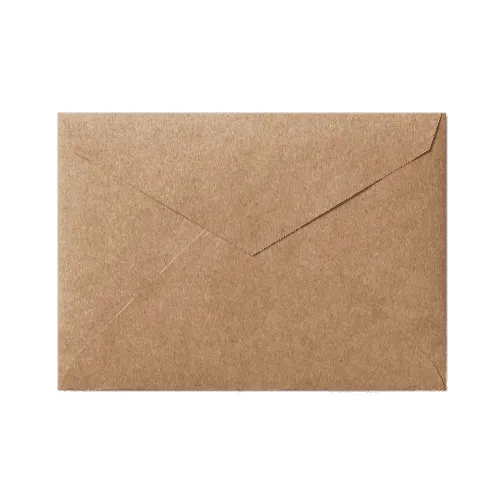 Pointed Flap A7 Envelope (133x184mm) Kraft