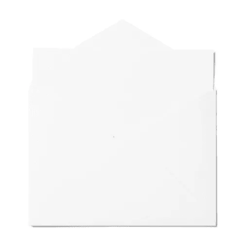 Open Pointed Flap A7 Envelope (133x184mm) White