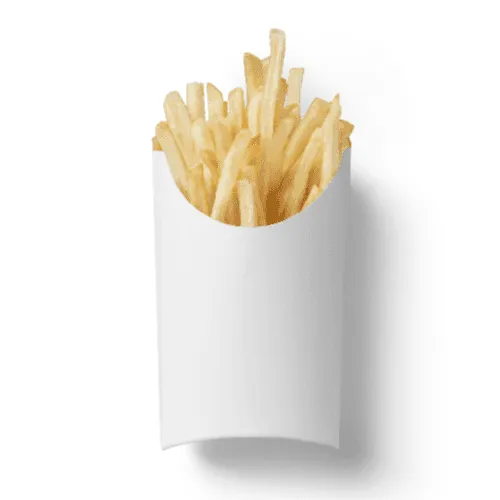 Top French Fries Box Mockup