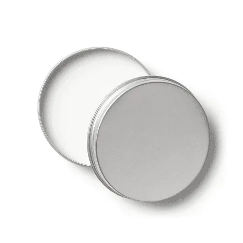 Open Metal Cream Jar Mockup
