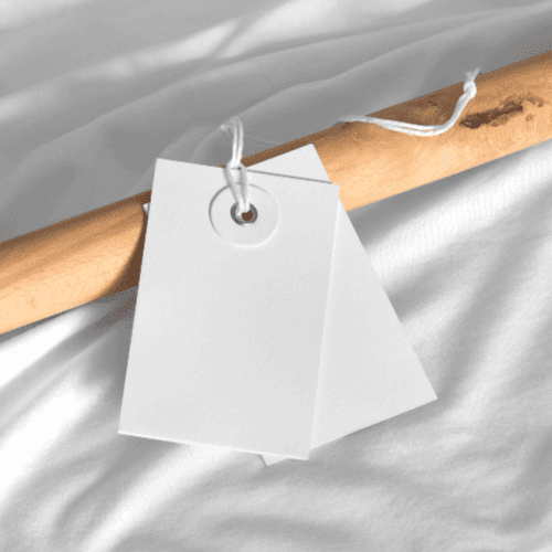 Label Tag Mockup