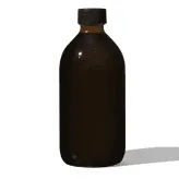 Top Amber Bottle Mockup