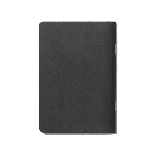 Black Rounded Corners Notebook Mockup
