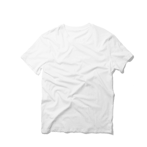 Wrinkled T-shirt Mockup