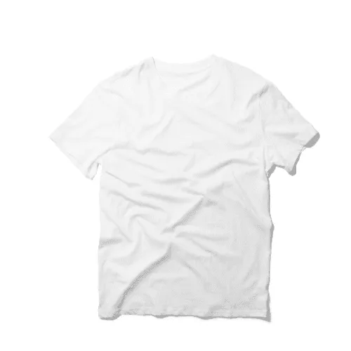 Wrinkled T-shirt Mockup