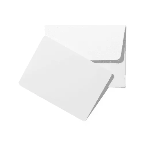 Envelope With Card Mockup