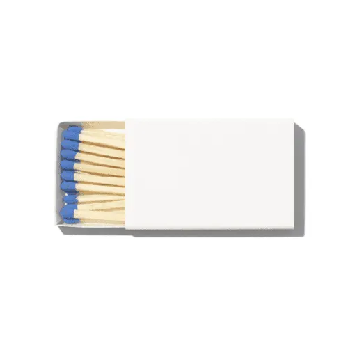 Open White Box Match Mockup