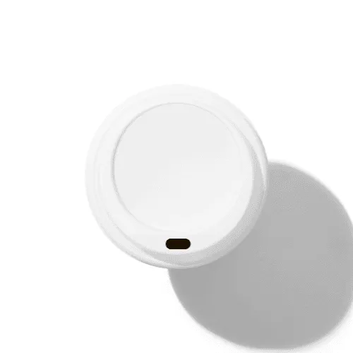 Paper Cup Mockup (20 oz) Up Side View
