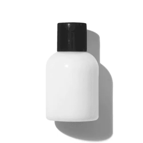 Small Plastic Bottle Mockup (Black Lid)