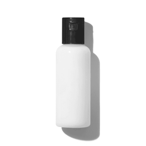 Small Plastic Bottle Mockup Side View