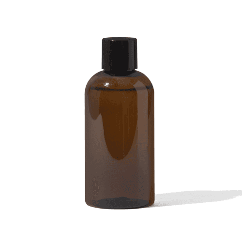 Top short Amber Bottle Mockup