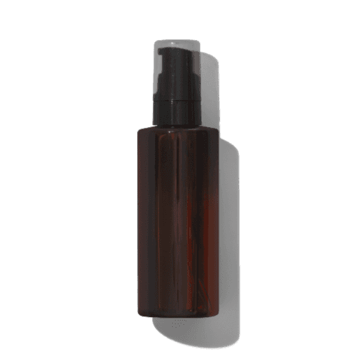 Top Amber Fine Spray Bottle Mockup