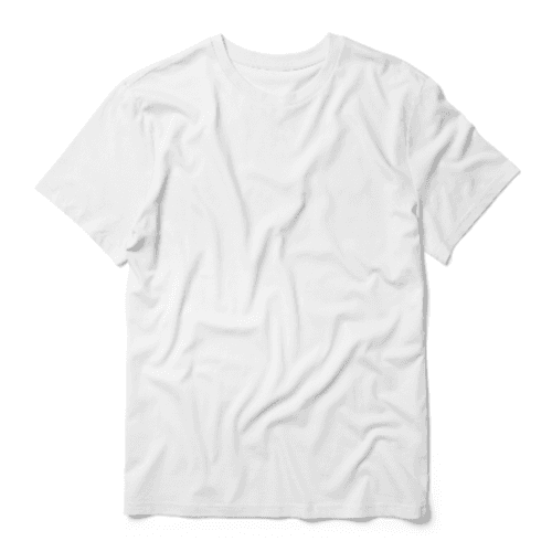 Wrinkled T-shirt Mockup