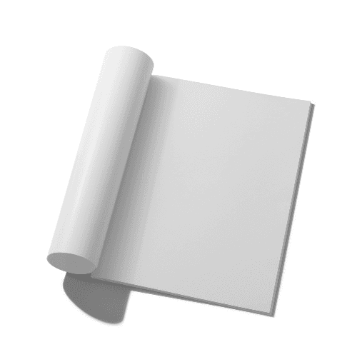 Folded Magazine Mockup